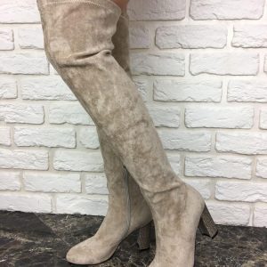 Ботфорты женские Rene Caovilla Irena Beige