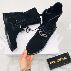 Ботинки женские Casadei Black Boots