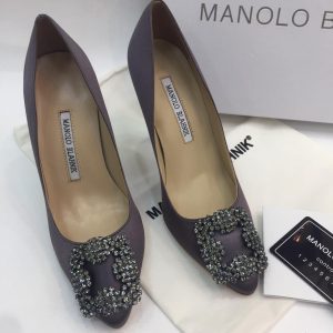 Туфли женские Hahgisi Purple MANOLO BLAHNIK