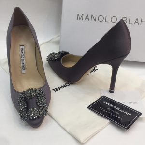 Туфли женские Hahgisi Purple MANOLO BLAHNIK