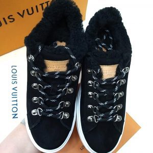 Кеды женские Louis Vuitton Black White