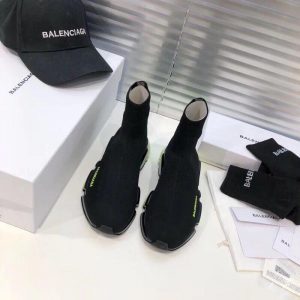 Кроссовки женские Balenciaga Speed Clear Yellow Sole