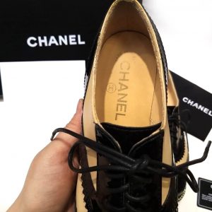 Ботинки женские Chanel Black Beige