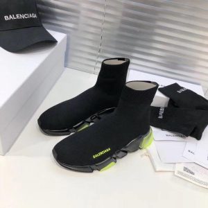 Кроссовки женские Balenciaga Speed Clear Yellow Sole