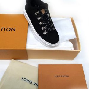 Кеды женские Louis Vuitton Black White