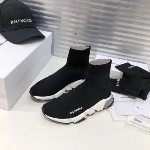 Кроссовки женские Balenciaga Speed Clear White Sole