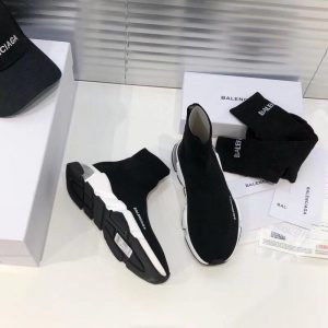 Кроссовки женские Balenciaga Speed Clear White Sole