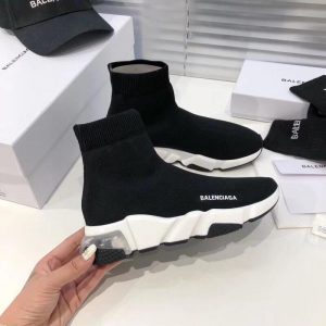 Кроссовки женские Balenciaga Speed Clear White Sole