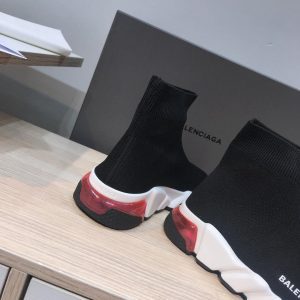 Кроссовки женские Balenciaga Speed Clear Red Sole