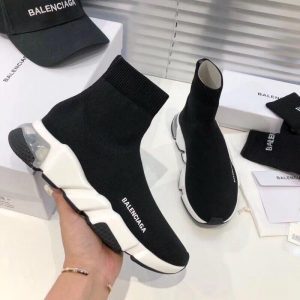 Кроссовки женские Balenciaga Speed Clear White Sole