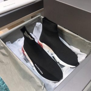 Кроссовки женские Balenciaga Speed Clear Red Sole