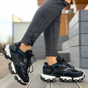 Кроссовки женские Prada CloudBust Thunder Black