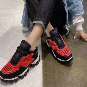 Кроссовки женские Prada CloudBust Thunder Red