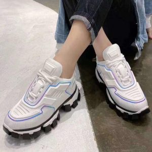 Кроссовки женские Prada CloudBust Thunder White