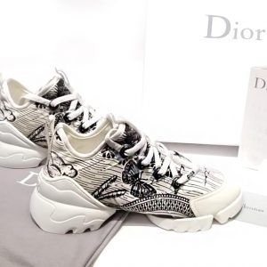 Кроссовки женские Dior D-Connect White