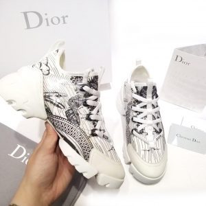 Кроссовки женские Dior D-Connect White