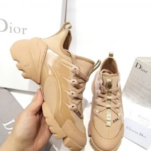 Кроссовки женские Dior D-Connect Beige