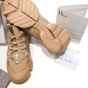 Кроссовки женские Dior D-Connect Beige