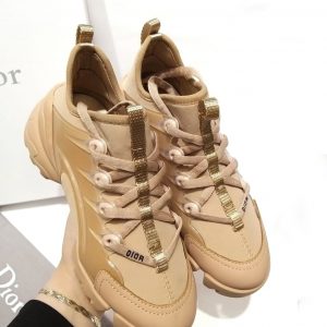 Кроссовки женские Dior D-Connect Beige