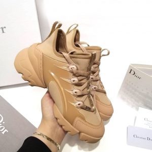 Кроссовки женские Dior D-Connect Beige