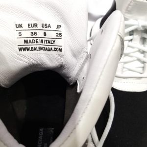 Кроссовки женские Balenciaga Nike Air Pegasus White Black