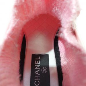 Кроссовки женские Chanel Pink Angora