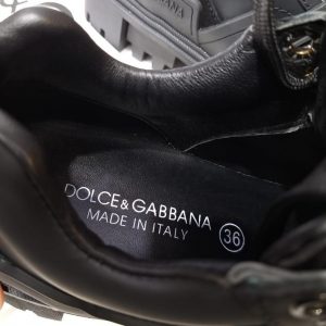 Ботинки женские Dolce & Gabbana Tracking Black