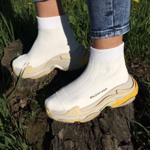 Кроссовки женские Balenciaga Triple S Plus White