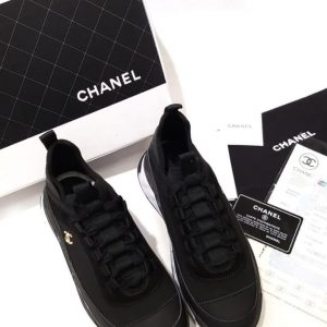 Кроссовки женские Chanel Black