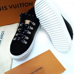 Кеды женские Louis Vuitton Black White