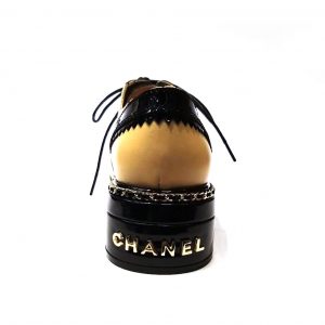 Ботинки женские Chanel Black Beige