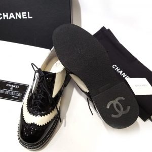 Ботинки женские Chanel Black White