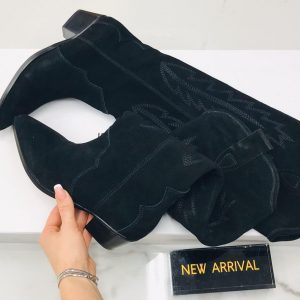 Сапоги женские Isabel Marant DENVEE Black Suede