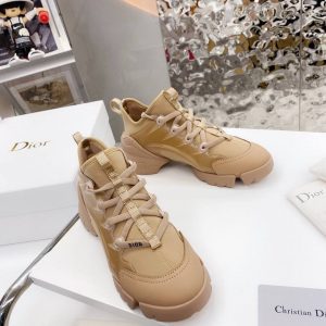 Кроссовки женские Dior D-Connect Beige