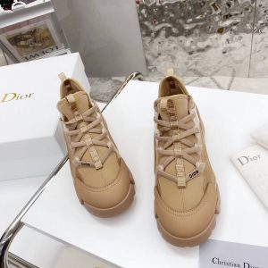 Кроссовки женские Dior D-Connect Beige