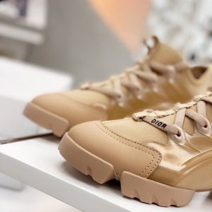 Кроссовки женские Dior D-Connect Beige