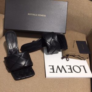 Мюли женские BOTTEGA VENETA LIDO BLack