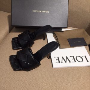 Мюли женские BOTTEGA VENETA LIDO BLack