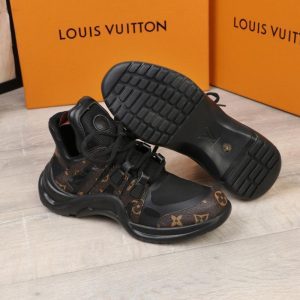 Кроссовки женские Louis Vuitton ARCHLIGHT Black Monogram