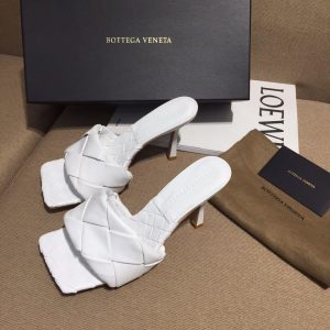 Мюли женские BOTTEGA VENETA LIDO White