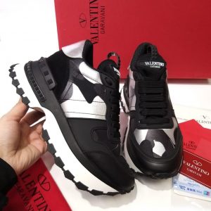 Кроссовки женские Valentino Silver Сamouflage