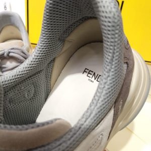 Кроссовки женские Fendi FFluid Grey