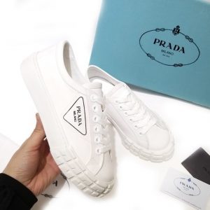 Кеды женские Prada All White