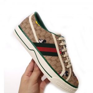 Кеды женские Gucci Disney x Gucci Tennis 1977