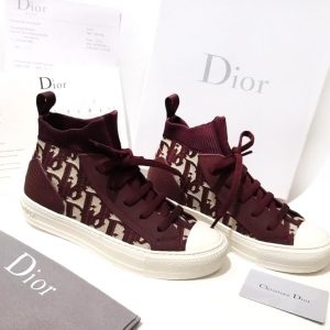 Кеды женские Dior J’Adior Bordo