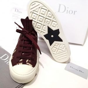 Кеды женские Dior J’Adior Bordo