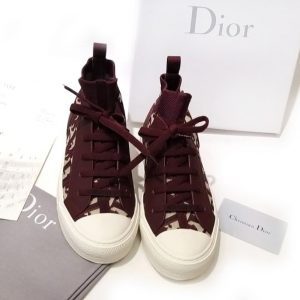 Кеды женские Dior J’Adior Bordo