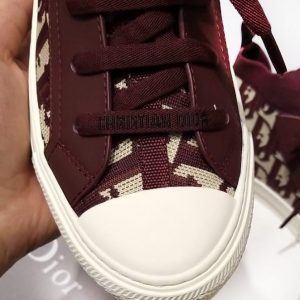 Кеды женские Dior J’Adior Bordo