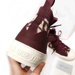 Кеды женские Dior J’Adior Bordo