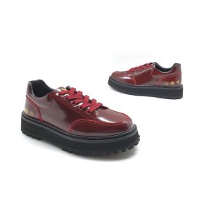 Лоферы женские Louis Vuitton Bordo Patent Leather